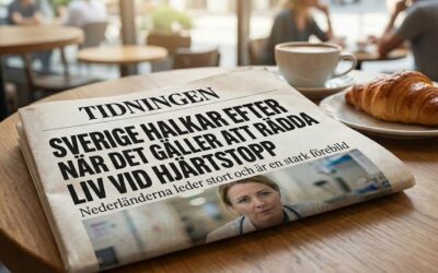 Sverige halkar efter när det gäller att rädda liv vid hjärtstopp